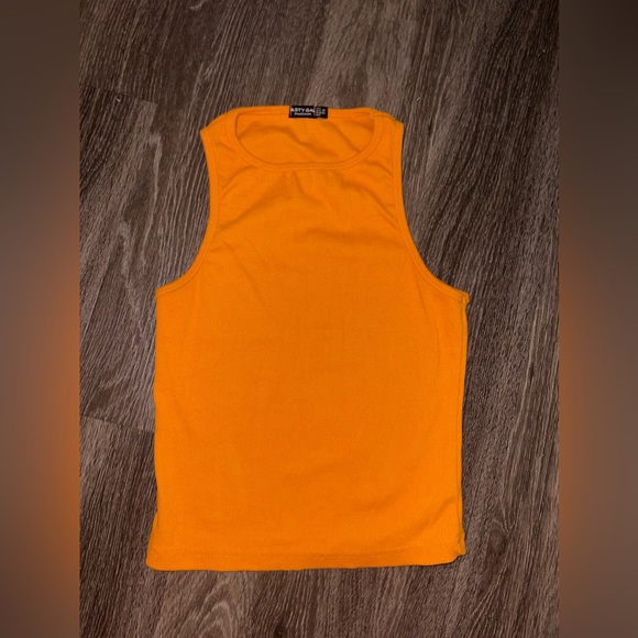 Nasty Gal Orange Tank Top - Picture 2 of 5